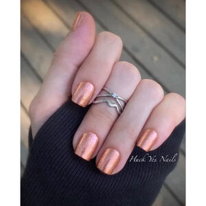 *Retired* Color Street Moscow or Never Copper Metallic Nail Polish